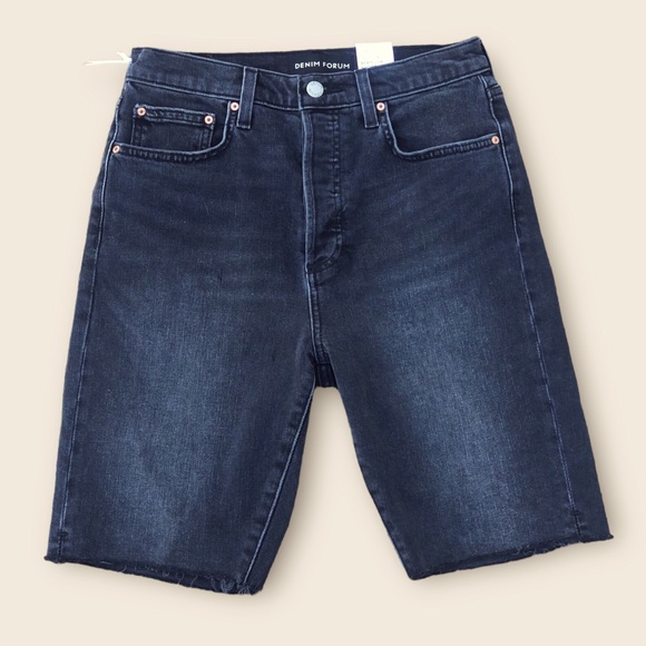 NWT Aritzia Yoko Bermuda Short Denim Forum - Picture 5 of 13